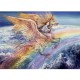 JOSEPHINE WALL GREETING CARD Flight of Aquarius